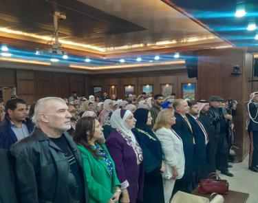 الخط الحجازي الاردني يشارك ب"كرنفال المحبة للقائد" في المكتبة الوطنية.